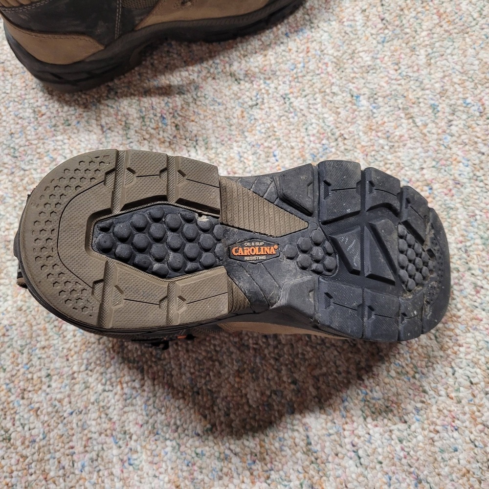 Carolina Boots Mens 8.5 D Brown‎ Duke Waterproof Composite Toe Hiker Work Shoe - Picture 12 of 12